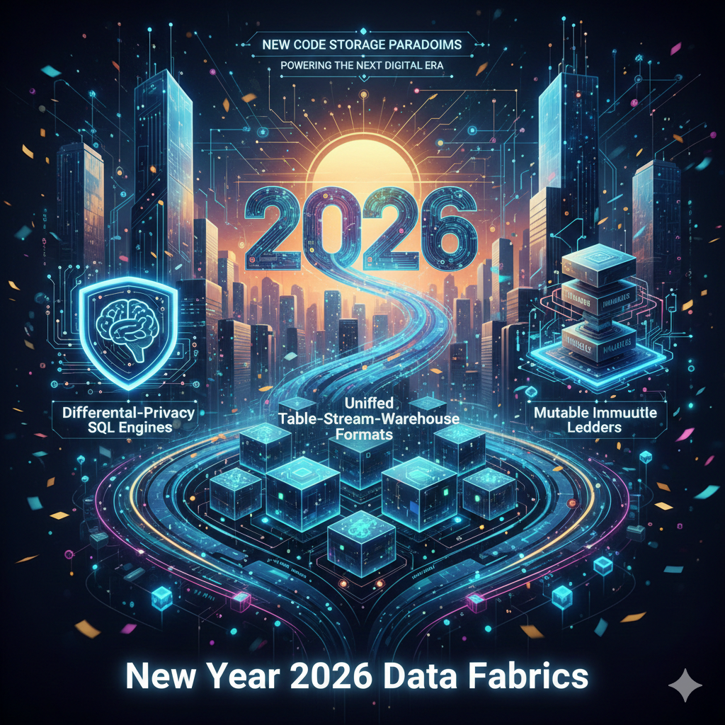 New Year 2026 Data Fabrics—New Code Storage Paradigms Powering the Next Digital Era