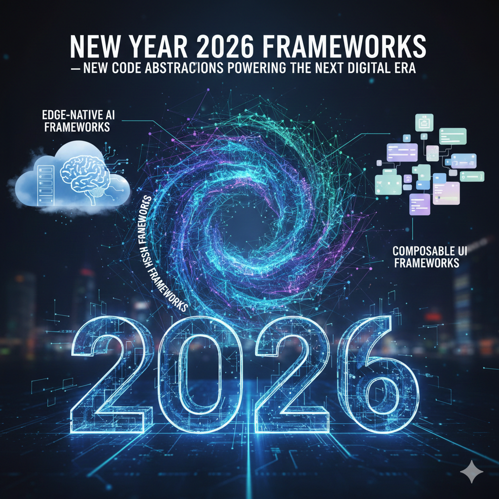 New Year 2026 Frameworks—New Code Abstractions Powering the Next Digital Era