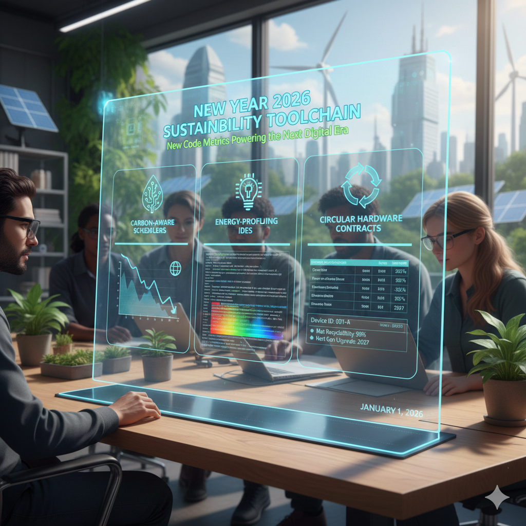 New Year 2026 Sustainability Toolchain—New Code Metrics Powering the Next Digital Era