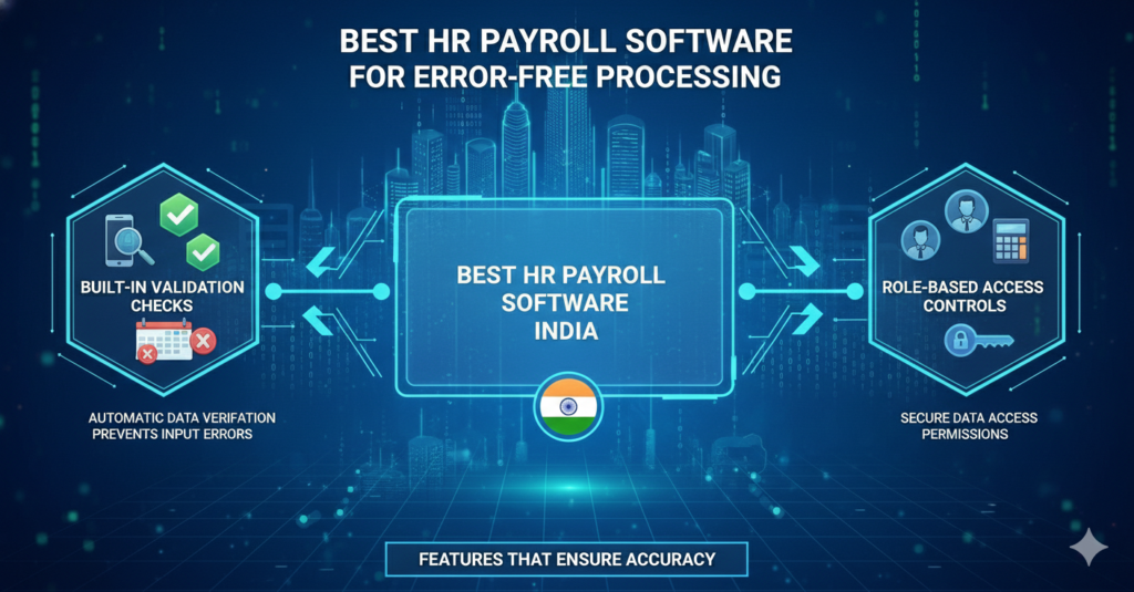 Best HR Payroll Software India for Error-Free Processing