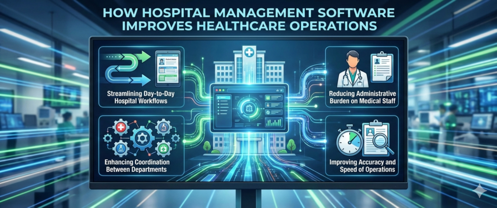 How Hospital Management Software Improves Healthcare Operations