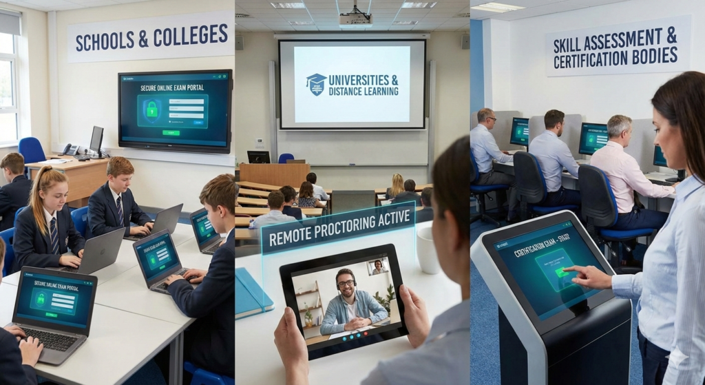 Online Examination Software for Educational Institutions