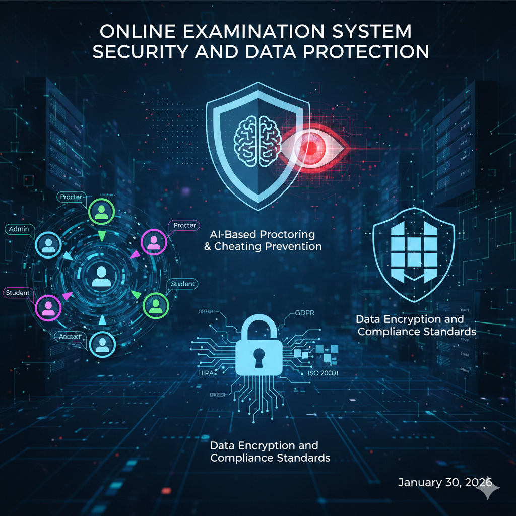 Online Examination System Security and Data Protection