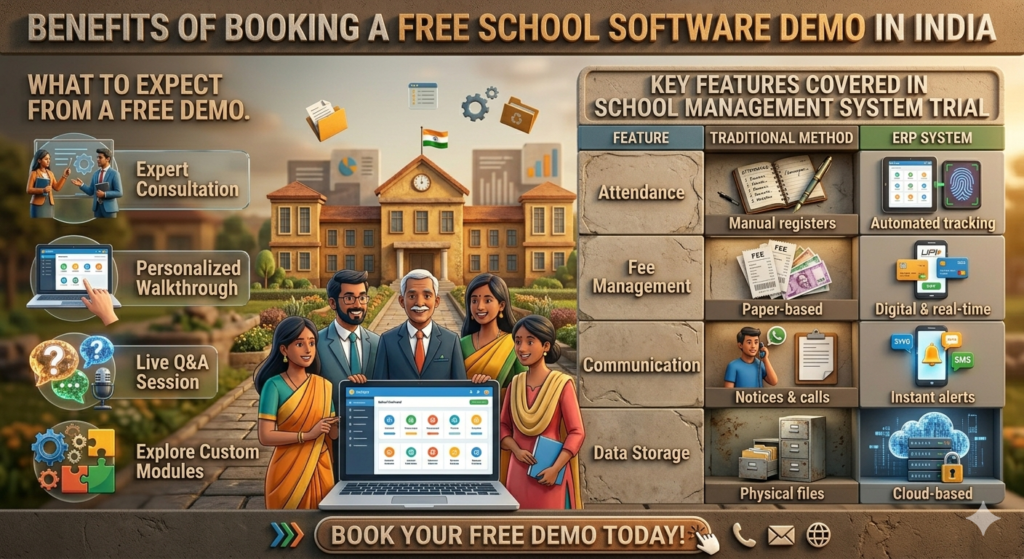 Benefits of Booking a Free School Software Demo in India