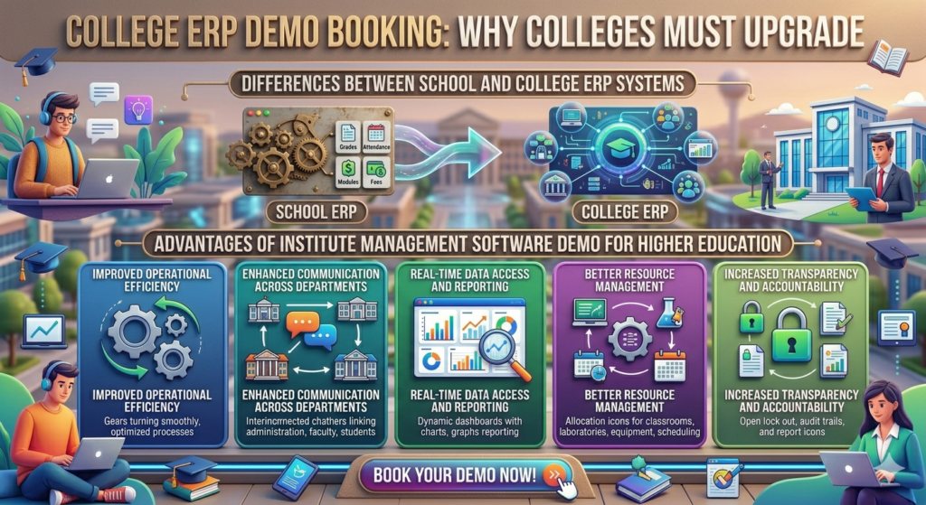 College ERP Demo Booking Why Colleges Must Upgrade