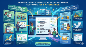 Benefits of Using School Management Software with Fee & Attendance