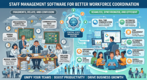 Staff Management Software for Better Workforce Coordination