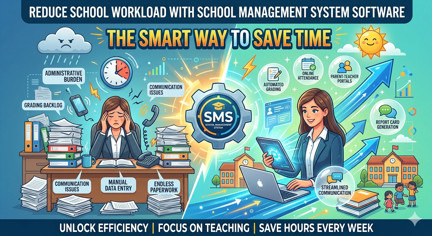 Reduce School Workload with School Management System Software – The Smart Way to Save Time
