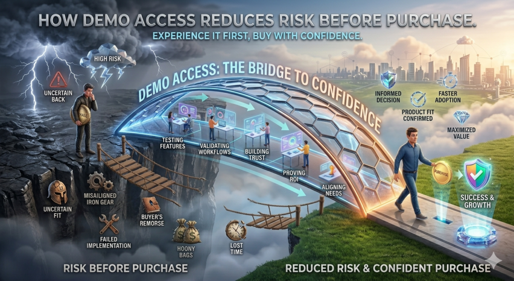 How Demo Access Reduces Risk Before Purchase