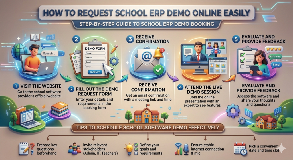 How to Request School ERP Demo Online Easily