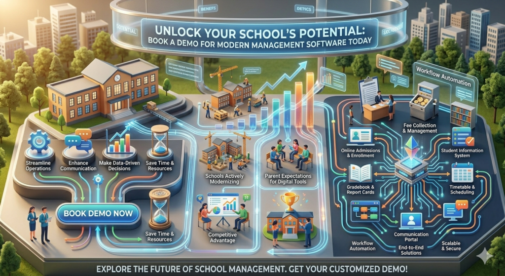 Why Schools Need to Book School Management Software Demo Today