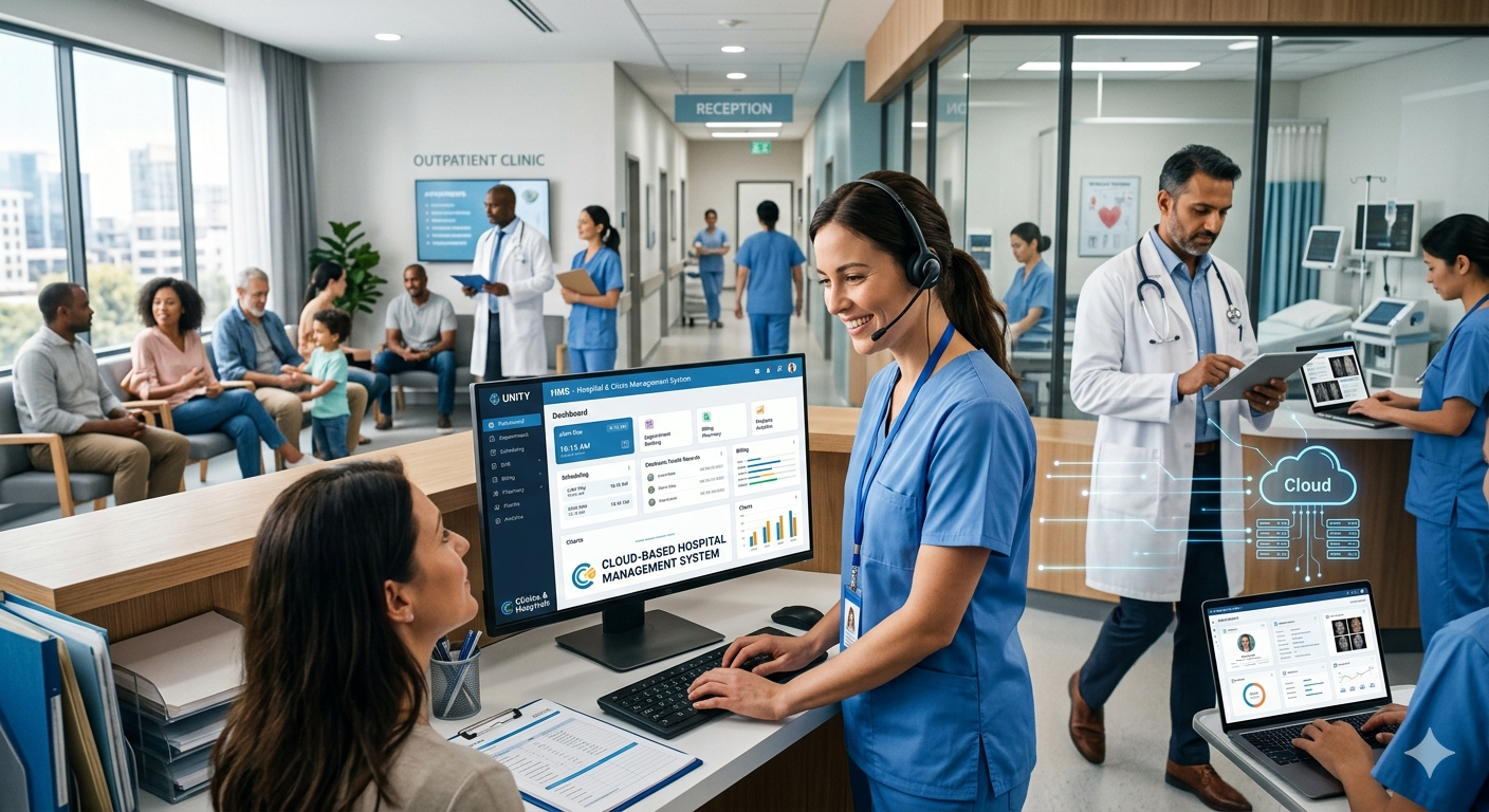 Cloud-Based Hospital Management System for Clinics & Hospitals