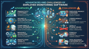 Advantages and Challenges of Employee Monitoring Software