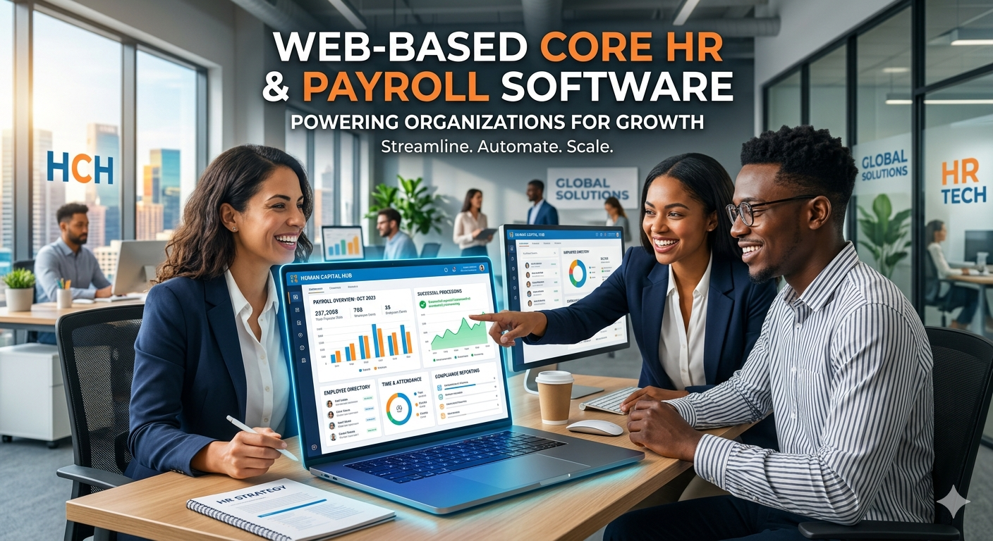 Web-Based Core HR & Payroll Software for Organizations