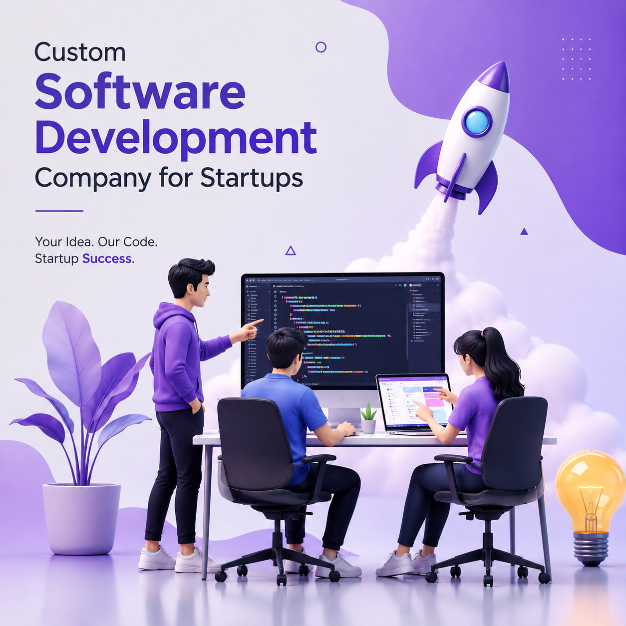 Custom Software Development Company for Startups