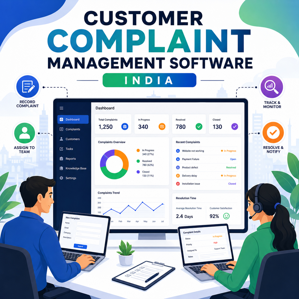 Customer Complaint Management Software India