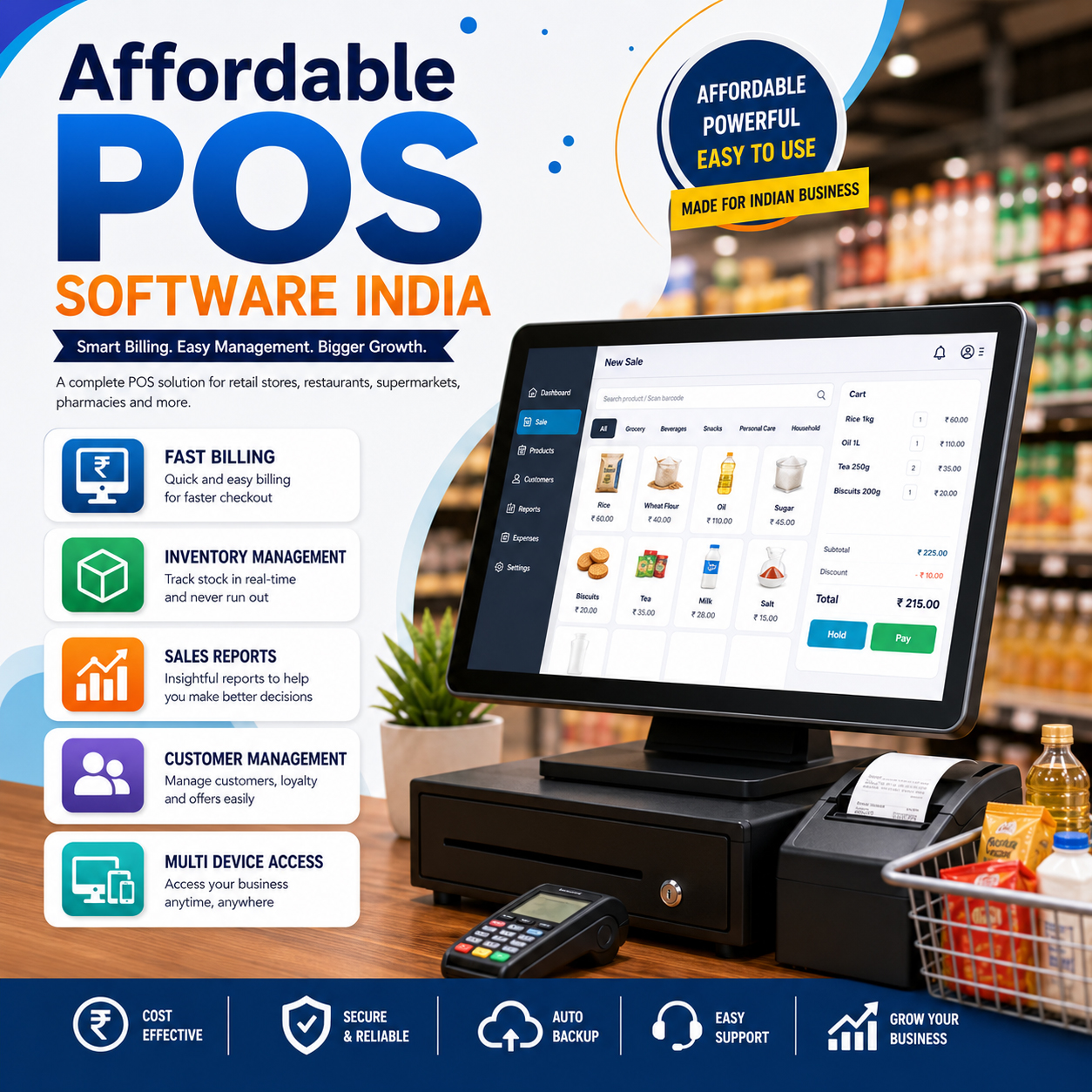 Affordable POS Software India